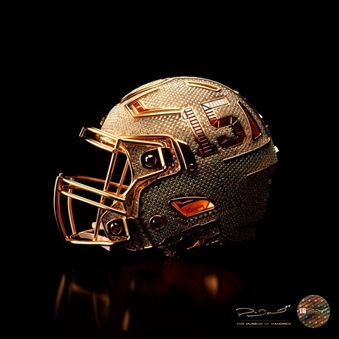 The Museum of Mahomes NFT "The Crown" Patrick Mahomes Fully Customized Jewel Encrusted Helmet (#28 of 50)
